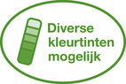 Diverse kleurtinten mogelijk